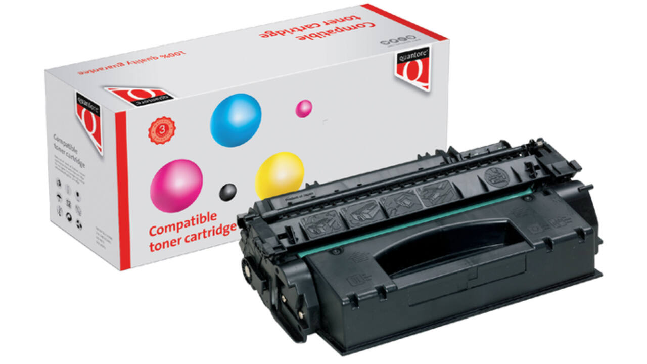Tonercartridge Quantore alternatief tbv HP Q5949A 49A zwart