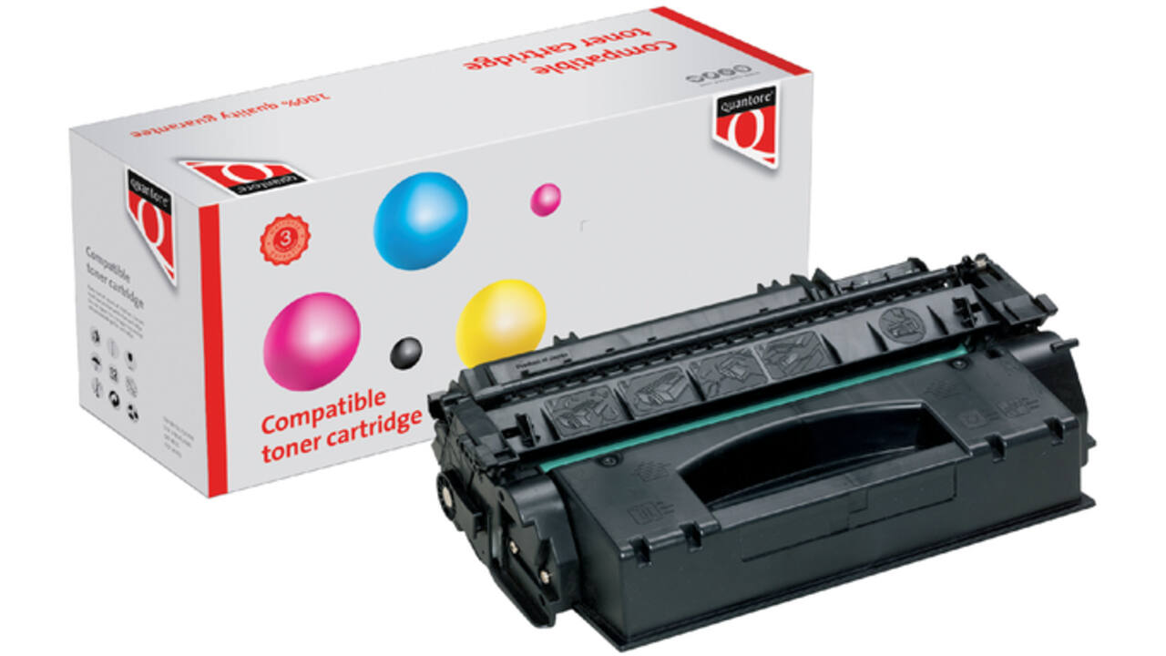 Tonercartridge Quantore alternatief tbv HP Q5949X 49X zwart