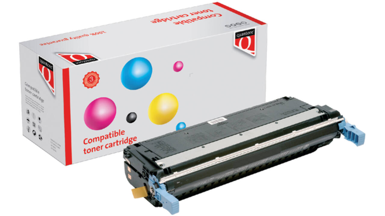 Tonercartridge Quantore alternatief tbv HP C9730A 645A zwart