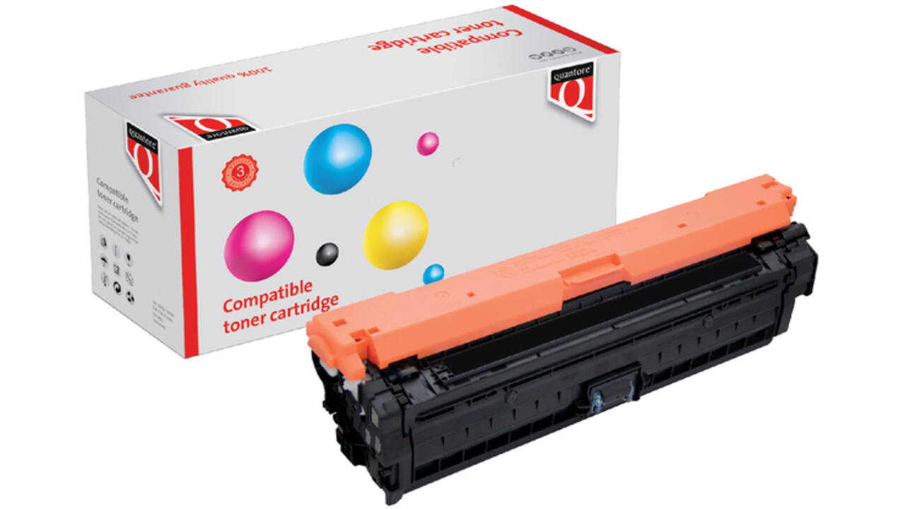 Tonercartridge Quantore alternatief tbv HP CE340A 651A zwart