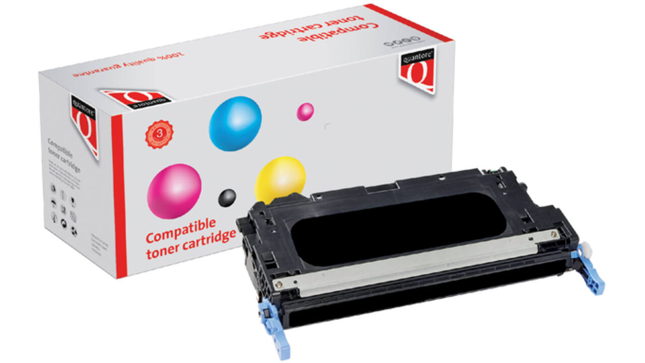 Tonercartridge Quantore alternatief tbv HP Q6470A 501A zwart