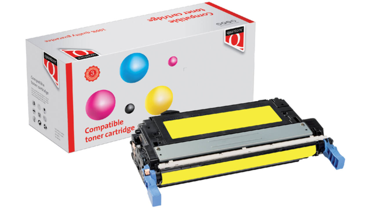 Tonercartridge Quantore alternatief tbv HP Q5952A 643A geel