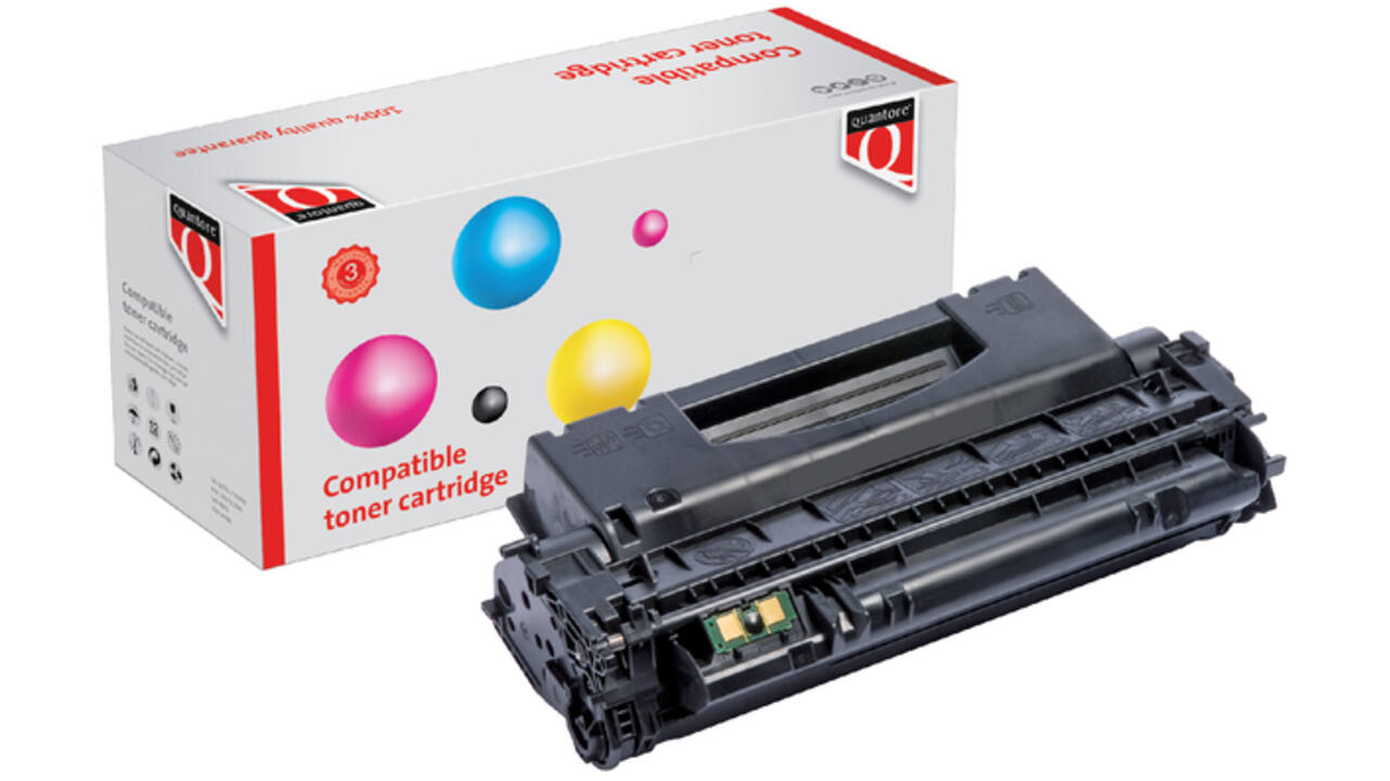 Tonercartridge Quantore alternatief tbv HP Q7553X 53X zwart