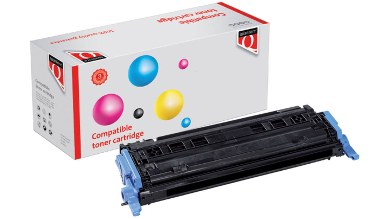Tonercartridge Quantore alternatief tbv HP Q6000A 124A zwart