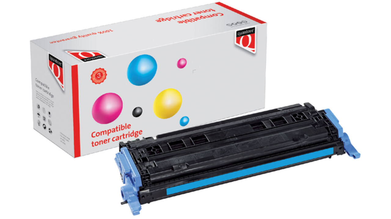 Tonercartridge Quantore alternatief tbv HP Q6001A 124A blauw