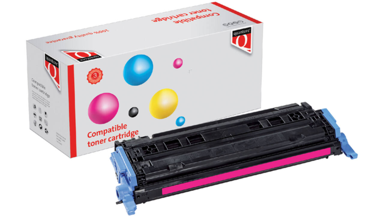 Tonercartridge Quantore alternatief tbv HP Q6003A 124A rood