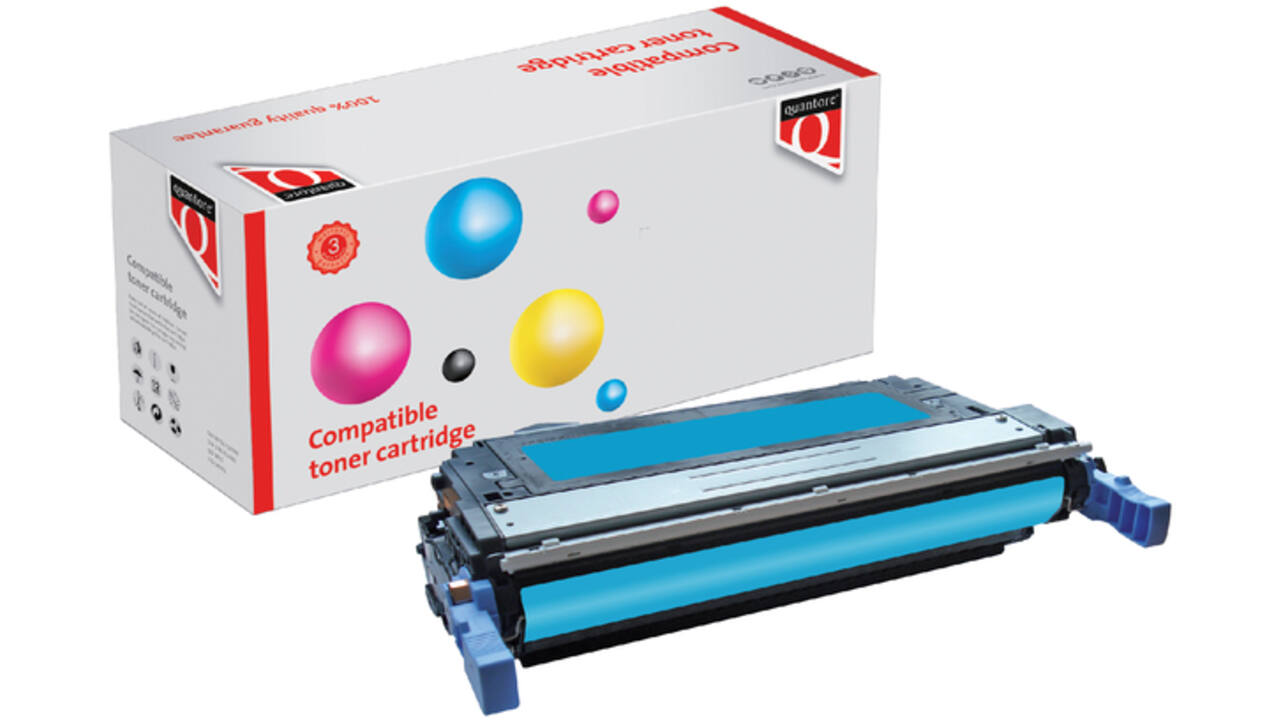 Tonercartridge Quantore alternatief tbv HP Q6461A 644A blauw