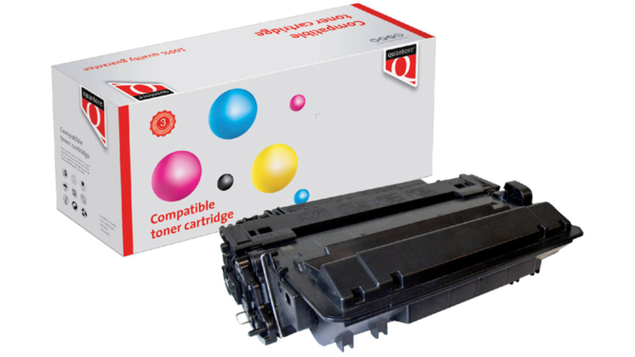 Tonercartridge Quantore alternatief tbv HP CE255XX 55XX zwart