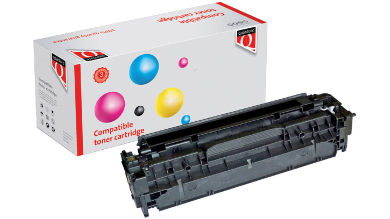 Tonercartridge Quantore alternatief tbv HP CC530A 304A zwart