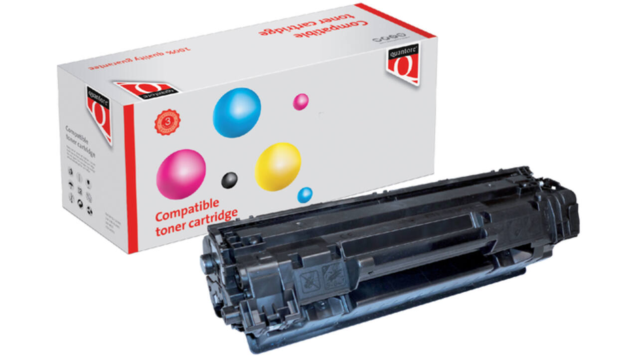 Tonercartridge Quantore alternatief tbv HP CE278A 78A zwart HC