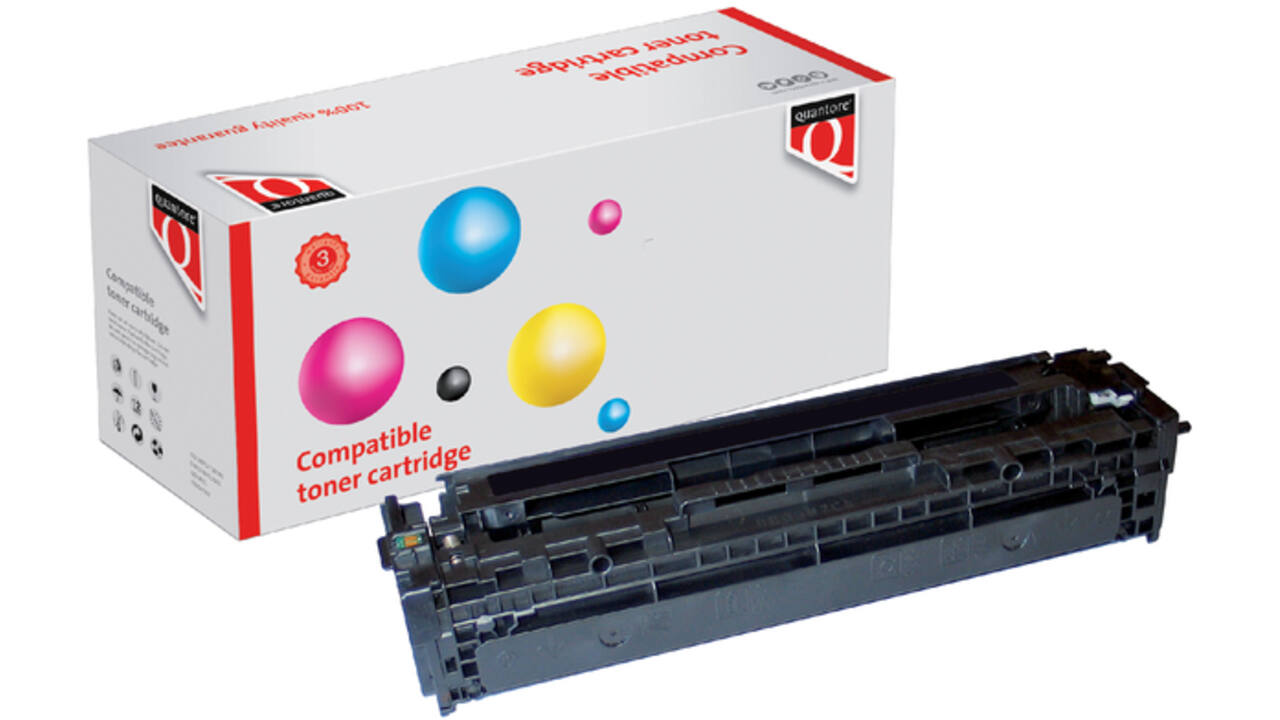 Tonercartridge Quantore alternatief tbv HP CE320A 128A zwart