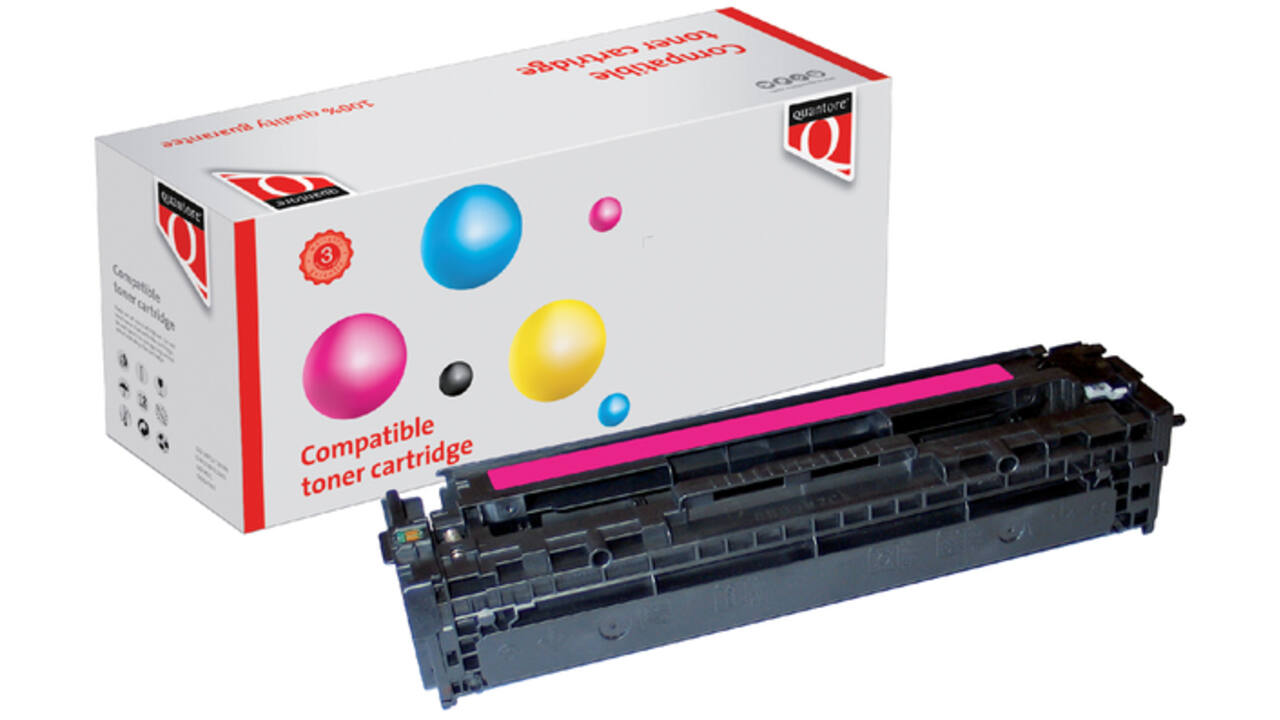 Tonercartridge Quantore alternatief tbv HP CE323A 128A rood