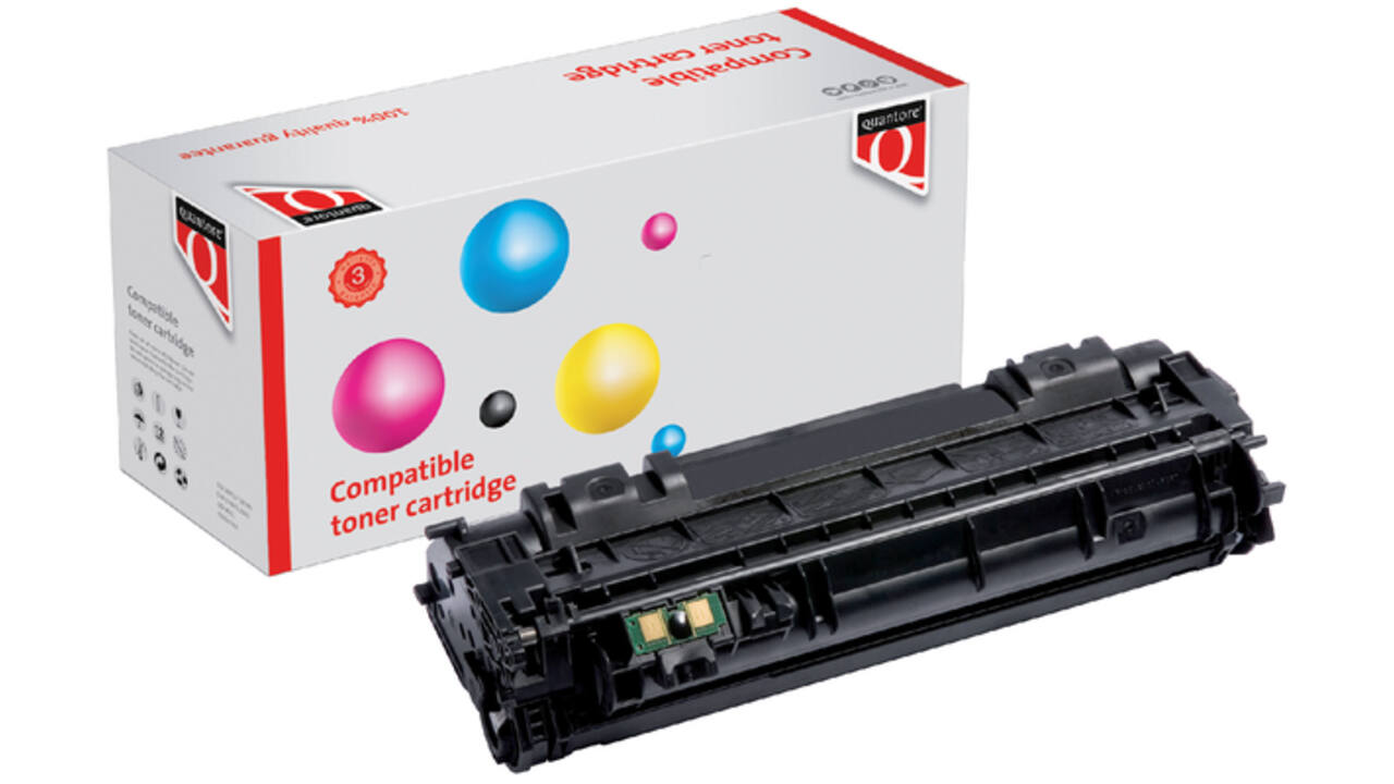 Tonercartridge Quantore alternatief tbv HP Q7553A 53A zwart