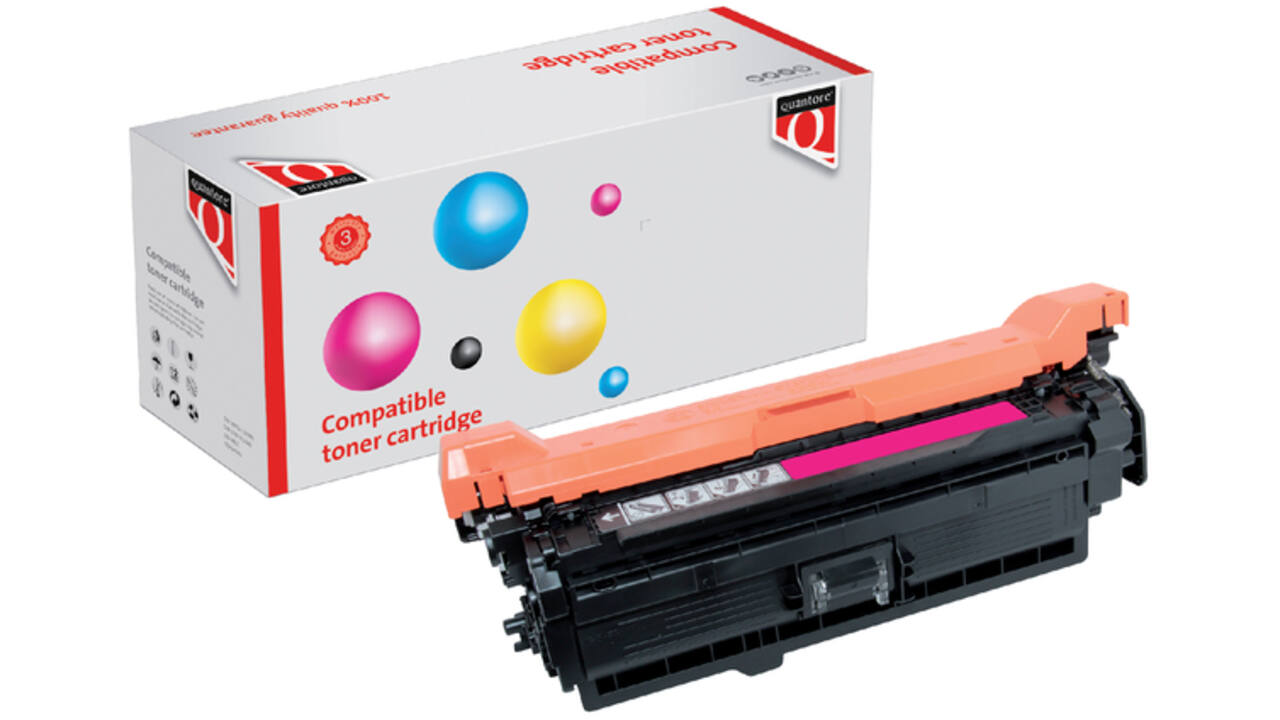 Tonercartridge Quantore alternatief tbv HP CE403A 507A rood
