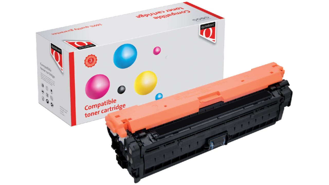 Tonercartridge Quantore alternatief tbv HP CE740A 307A zwart