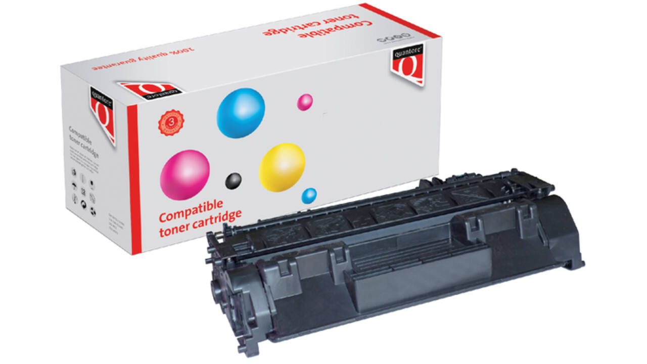Tonercartridge Quantore alternatief tbv HP CF280A 80A zwart