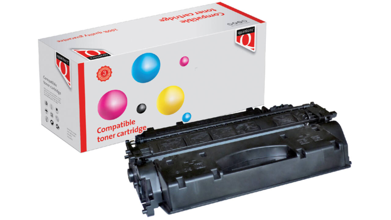 Tonercartridge Quantore alternatief tbv HP CF280X 80X zwart