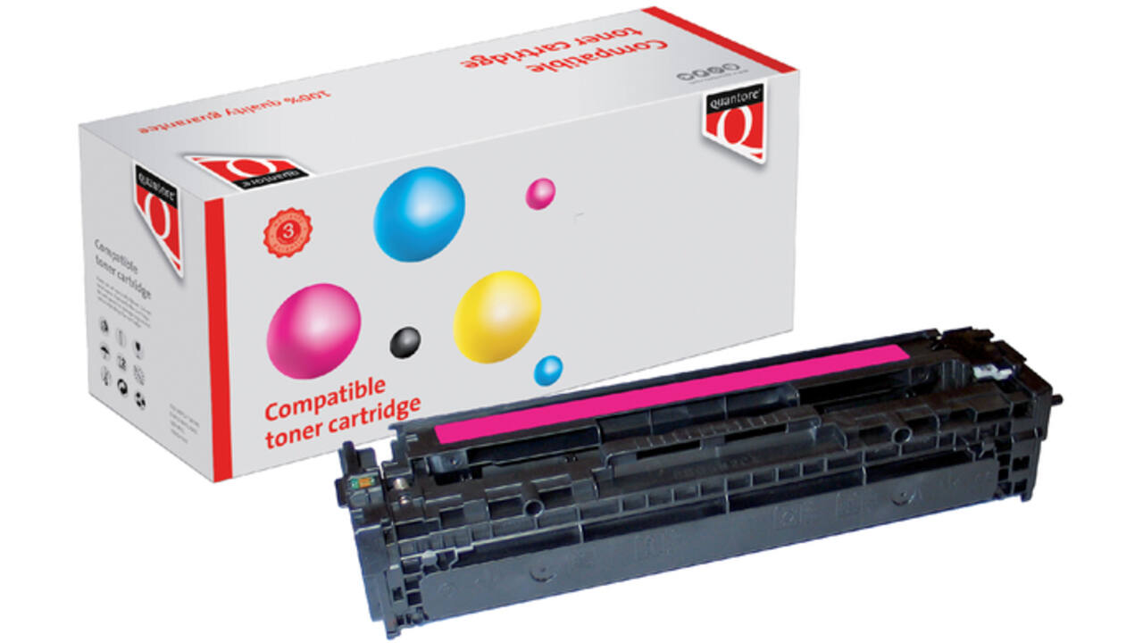Tonercartridge Quantore alternatief tbv HP CF213A 131A rood