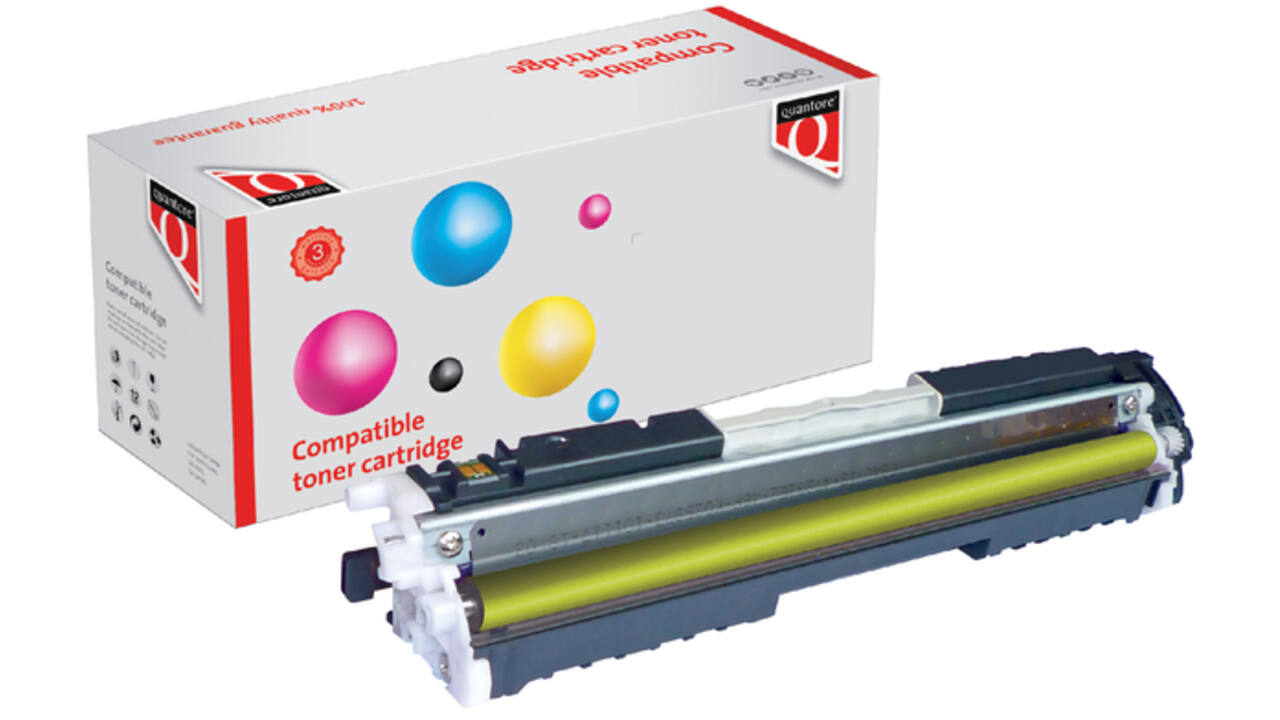 Tonercartridge Quantore alternatief tbv HP CF352A 130A geel