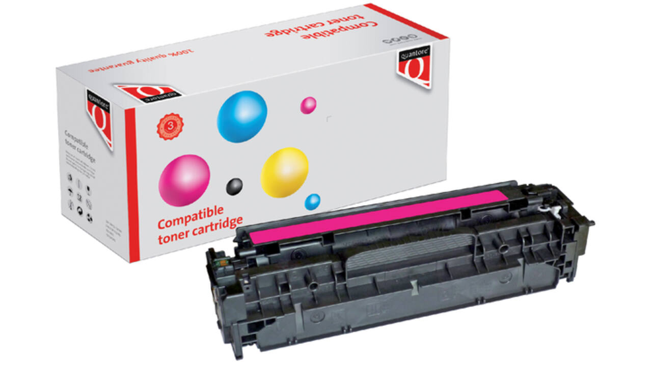 Tonercartridge Quantore alternatief tbv HP CF383A rood