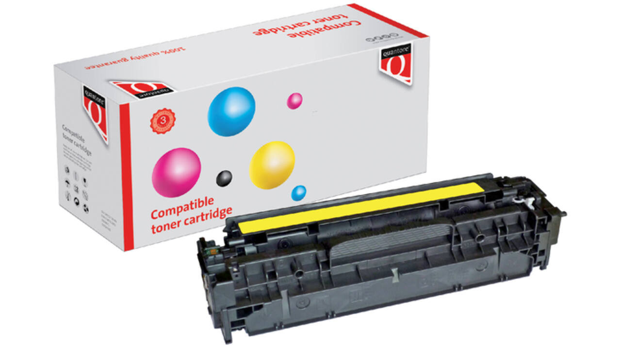 Tonercartridge Quantore alternatief tbv HP CF382A geel