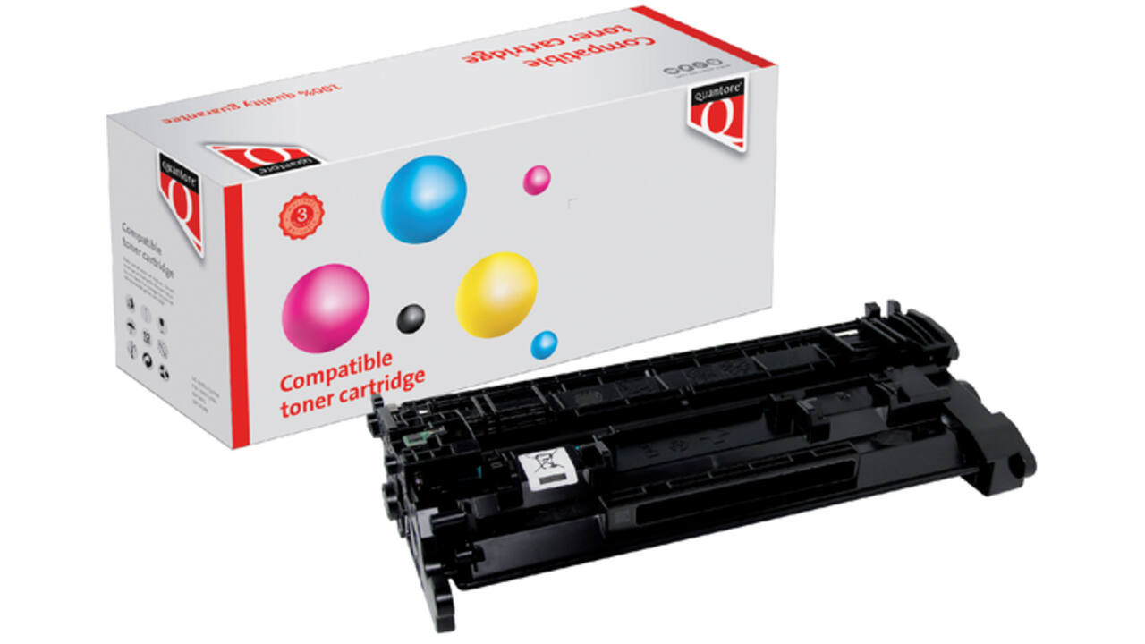 Tonercartridge Quantore alternatief tbv HP CF226A 26A zwart