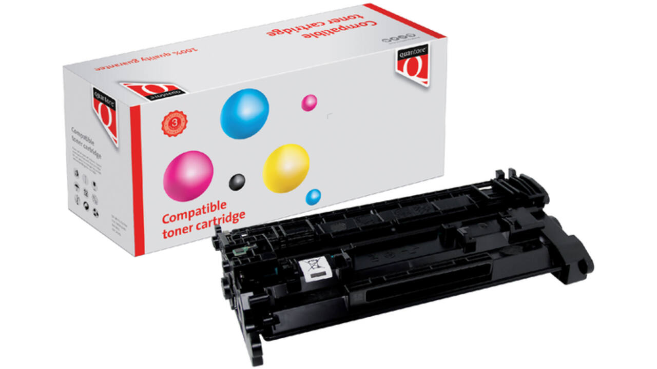Tonercartridge Quantore alternatief tbv HP CF226X 26X zwart