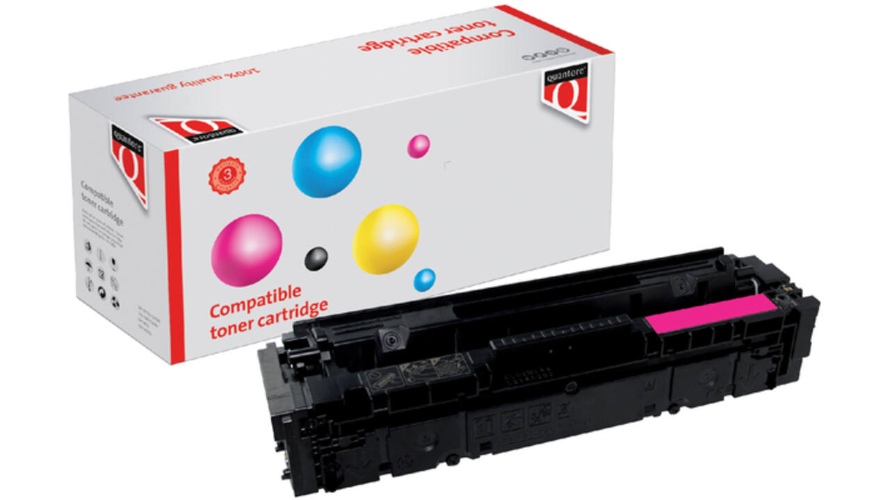 Tonercartridge Quantore alternatief tbv HP CF403X 201X rood