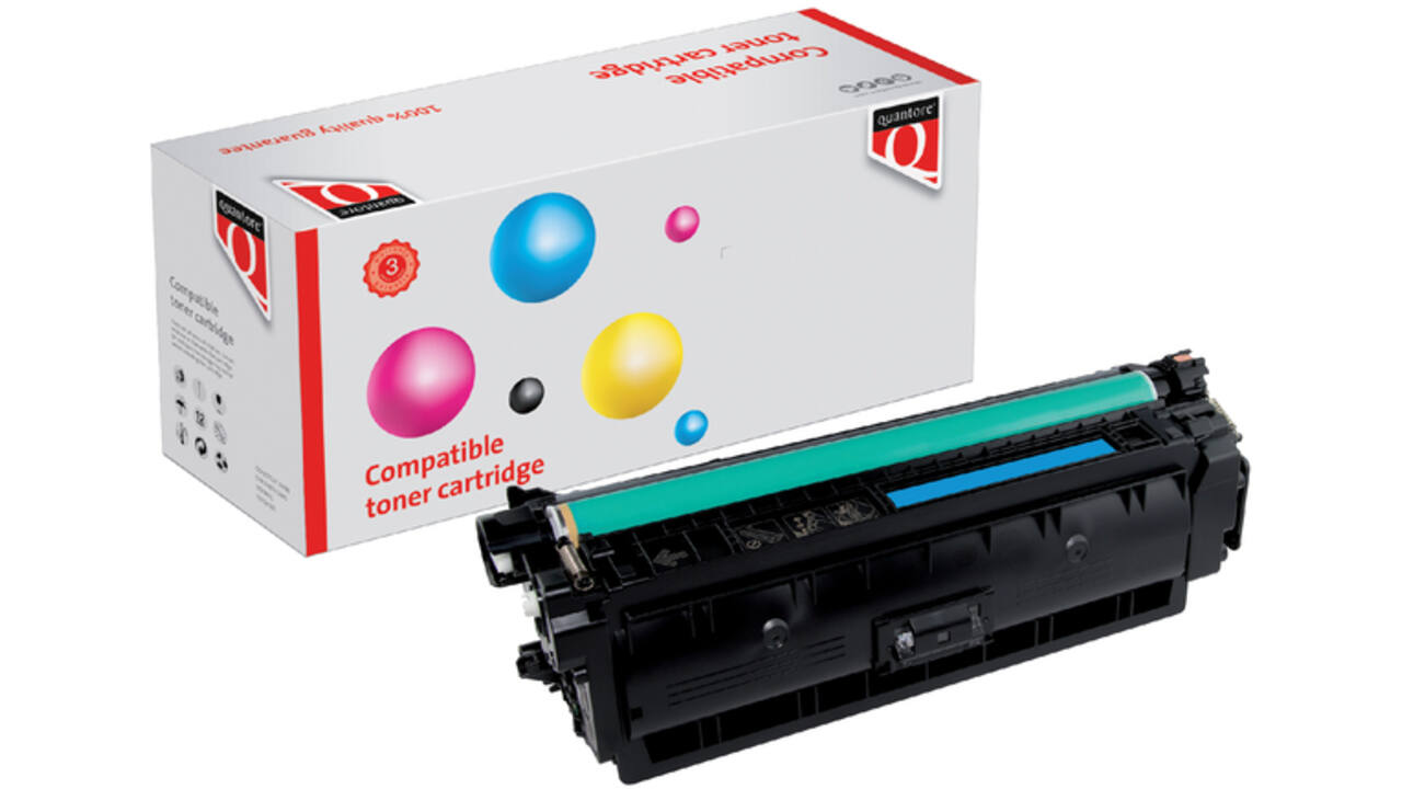Tonercartridge Quantore alternatief tbv HP CF361A 508A blauw