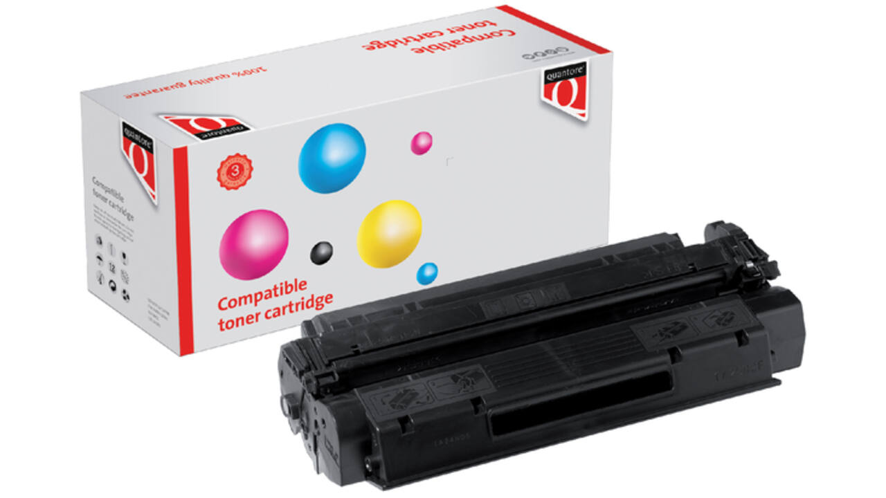 Tonercartridge Quantore alternatief tbv Canon type T zwart