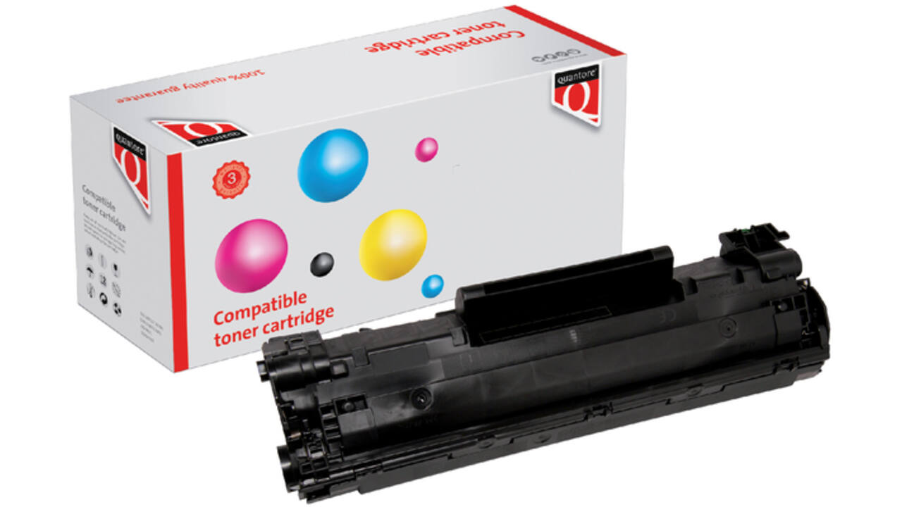 Tonercartridge Quantore alternatief tbv Canon 728 zwart