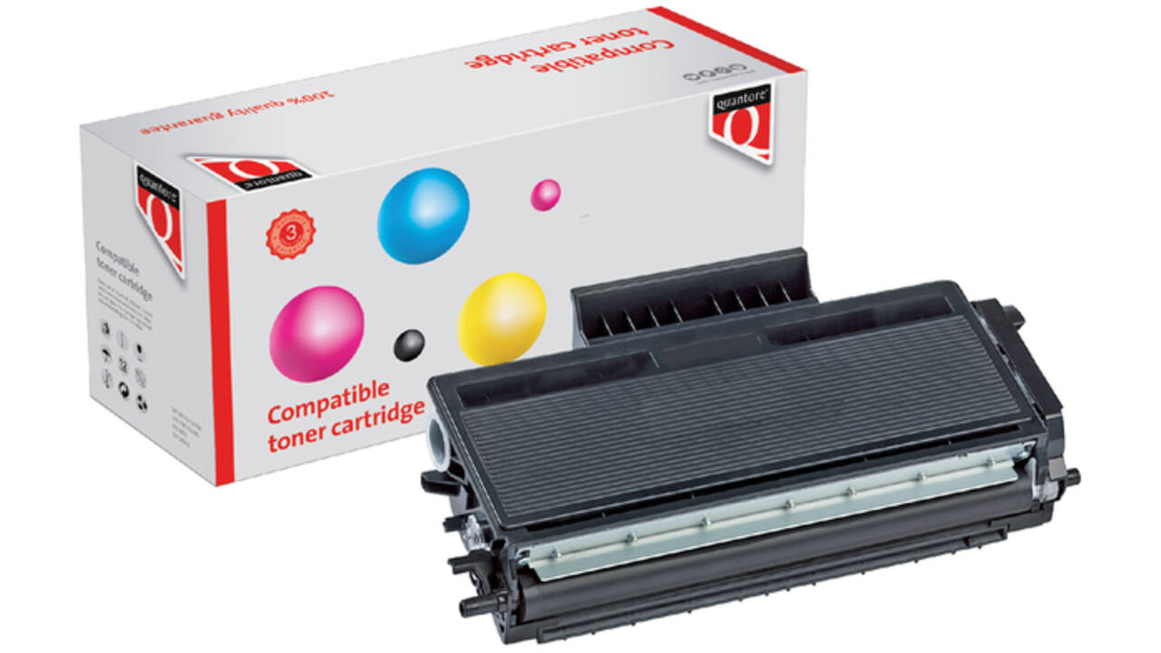 Toner Quantore alternatief tbv Brother TN-3170BK zwart