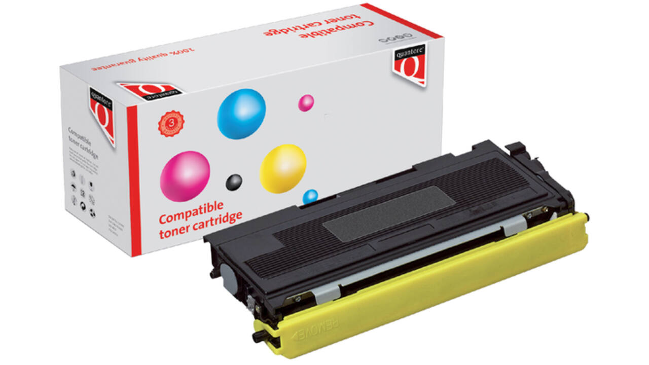 Toner Quantore alternatief tbv Brother TN-2005BK zwart