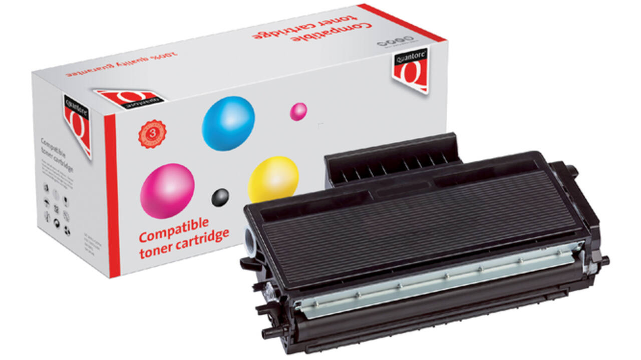 Toner Quantore alternatief tbv Brother TN-3170BK zwart HC