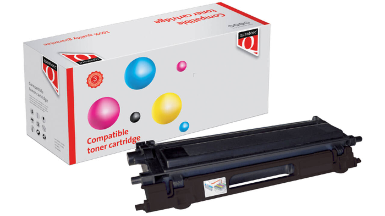 Toner Quantore alternatief tbv Brother TN-135BK zwart