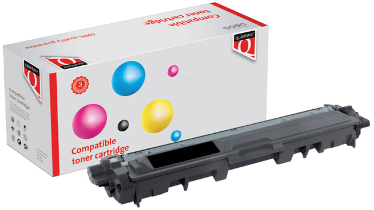 Toner Quantore alternatief tbv Brother TN-241BK zwart