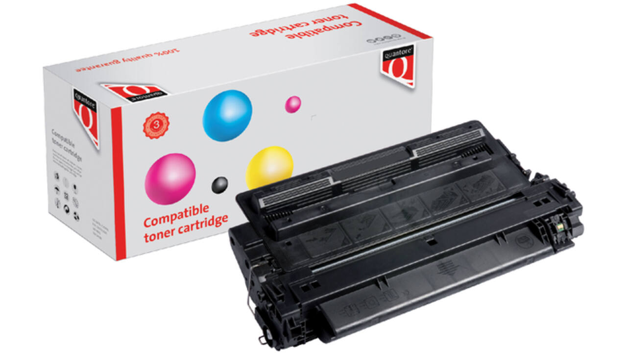 Tonercartridge Quantore alternatief tbv HP Q7516A 16A zwart