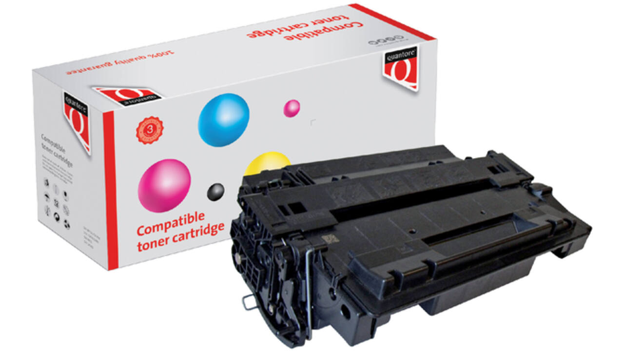 Tonercartridge Quantore alternatief tbv HP CE255A 55A zwart