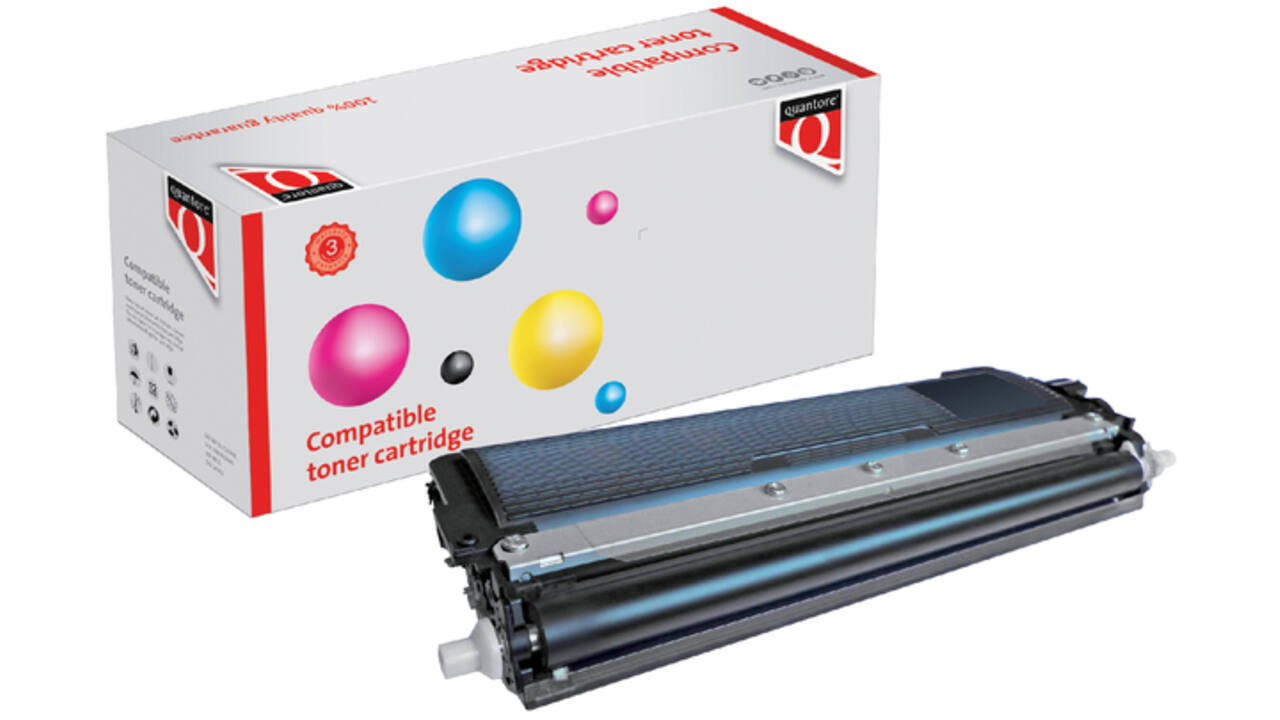 Toner Quantore alternatief tbv Brother TN-230BK zwart