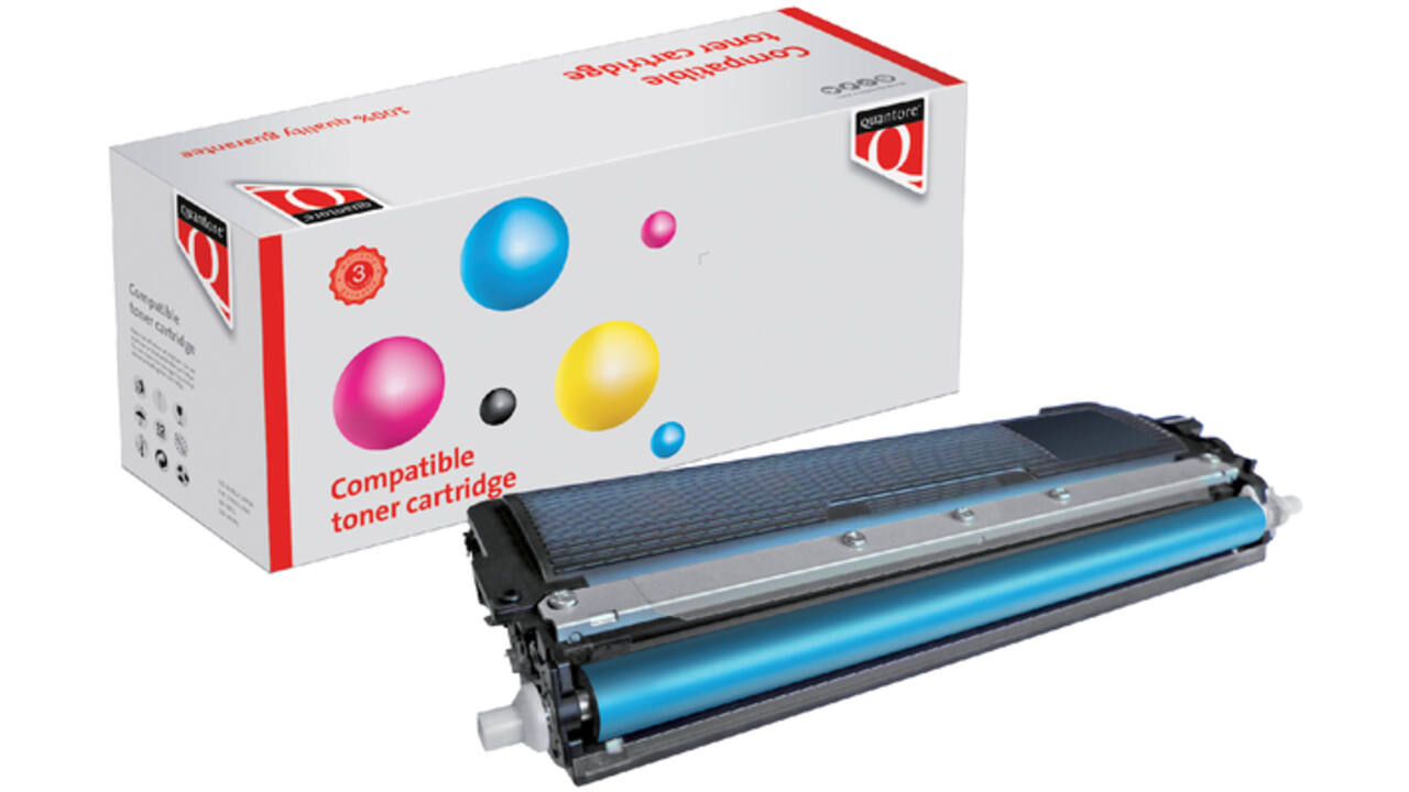 Toner Quantore alternatief tbv Brother TN-230C blauw