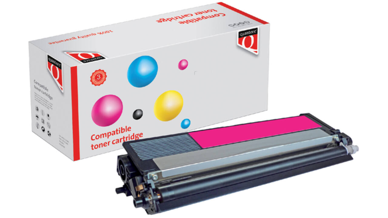 Toner Quantore alternatief tbv Brother TN-321M rood