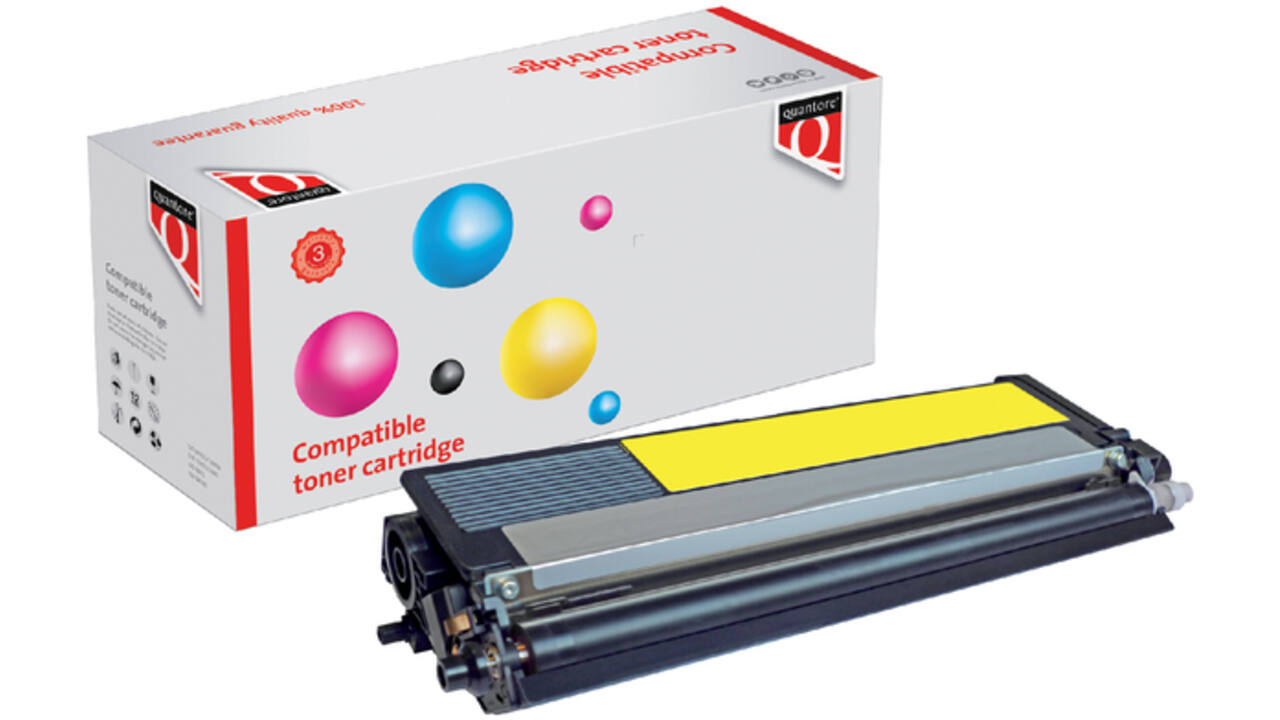 Toner Quantore alternatief tbv Brother TN-326Y geel