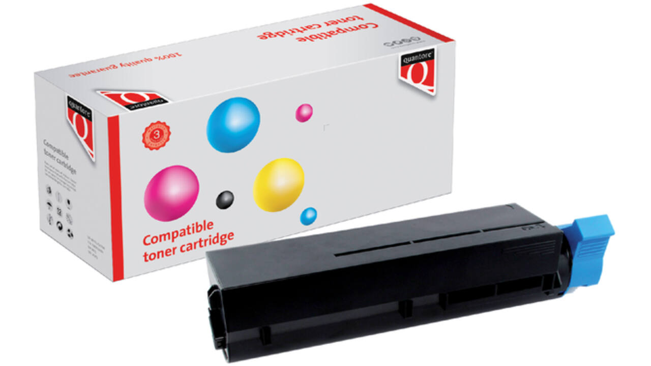 Toner Quantore alternatief tbv Oki 44574802 zwart