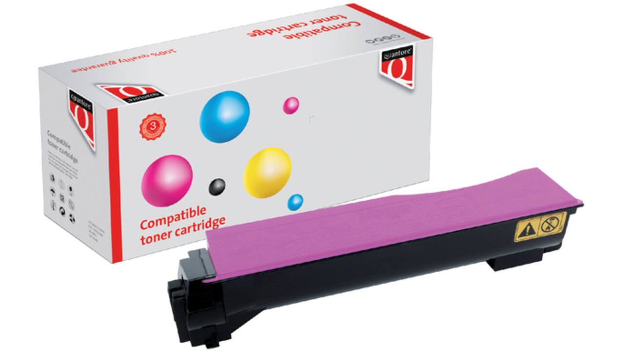 Toner Quantore alternatief tbv Kyocera TK-540M rood