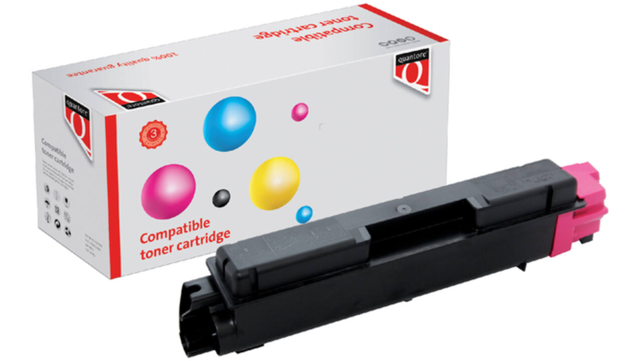 Toner Quantore alternatief tbv Kyocera TK-590M rood