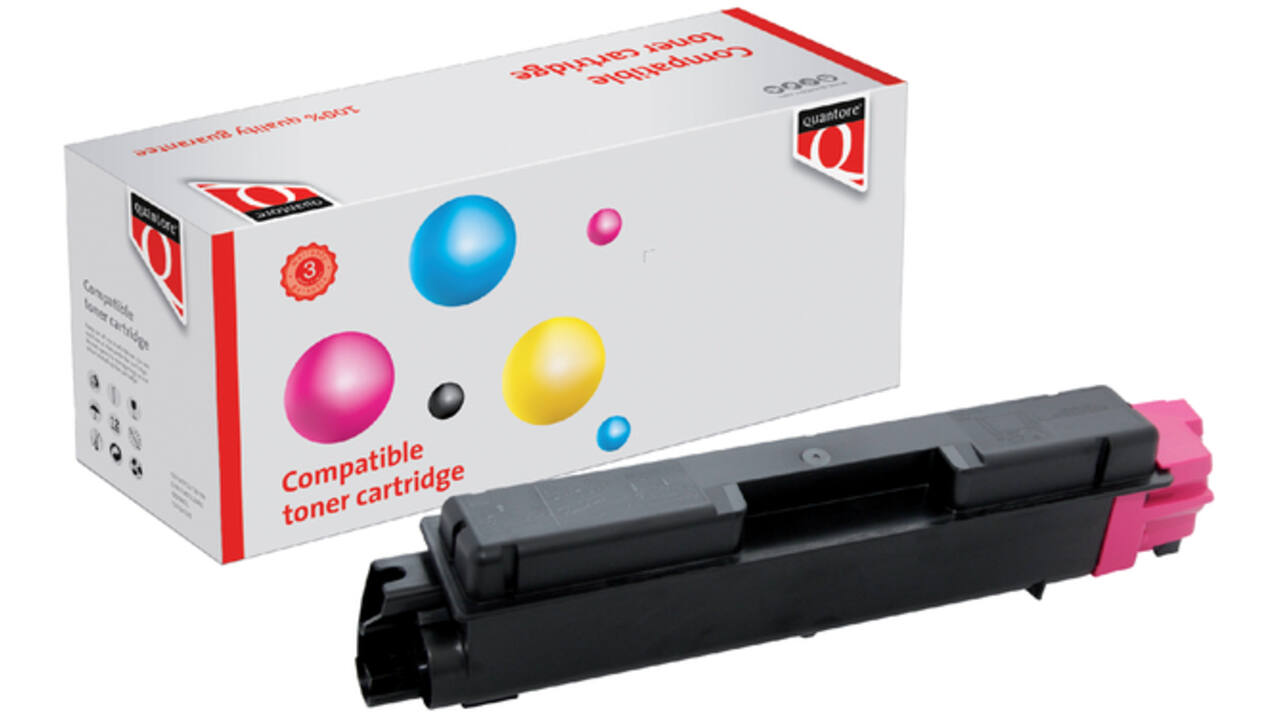 Toner Quantore alternatief tbv Kyocera TK-5140M rood