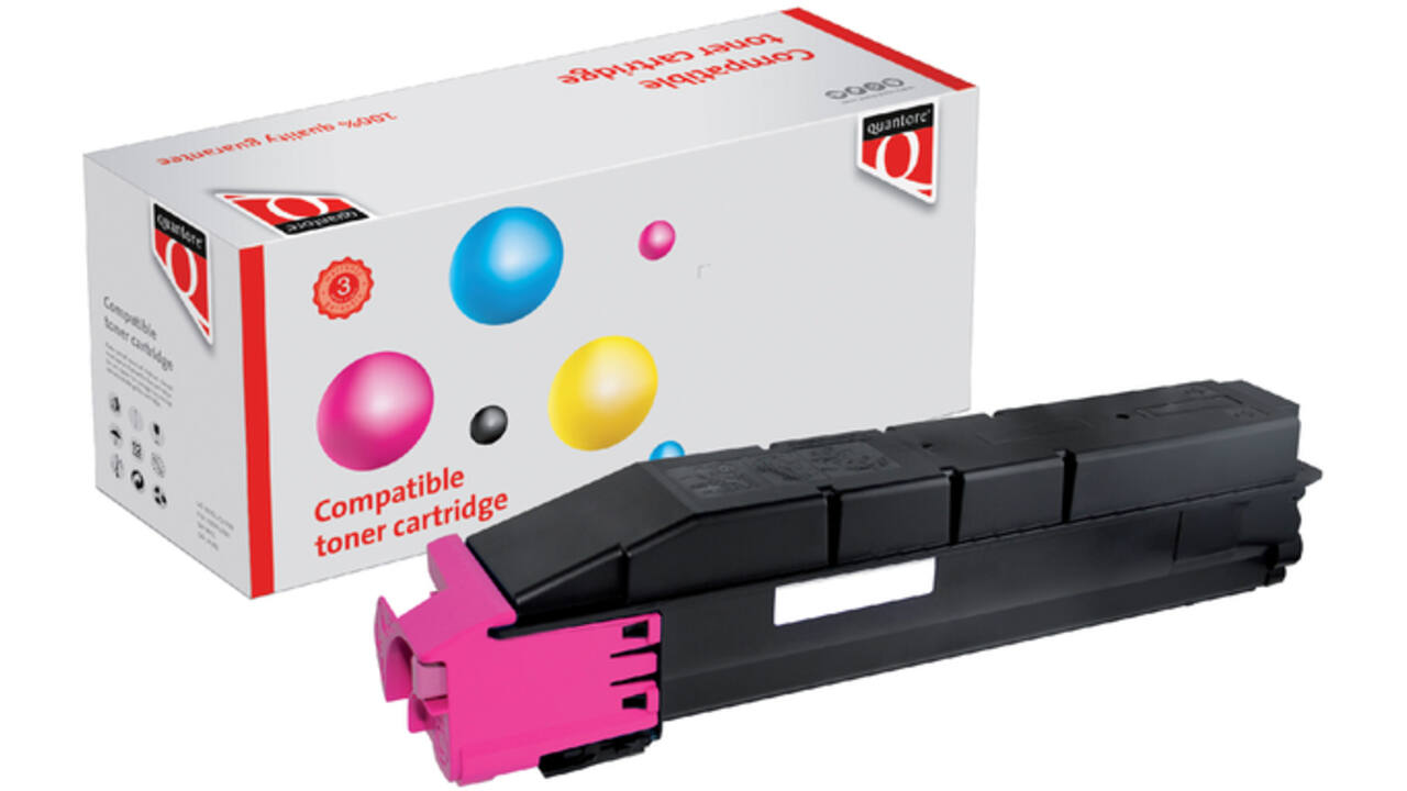 Toner Quantore alternatief tbv Kyocera TK-8305M rood