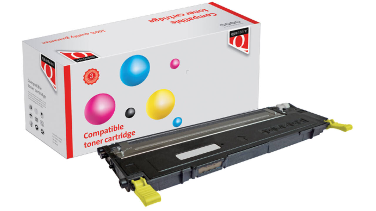 Tonercartridge Quantore alternatief tbv Samsung CLT-Y4092S geel