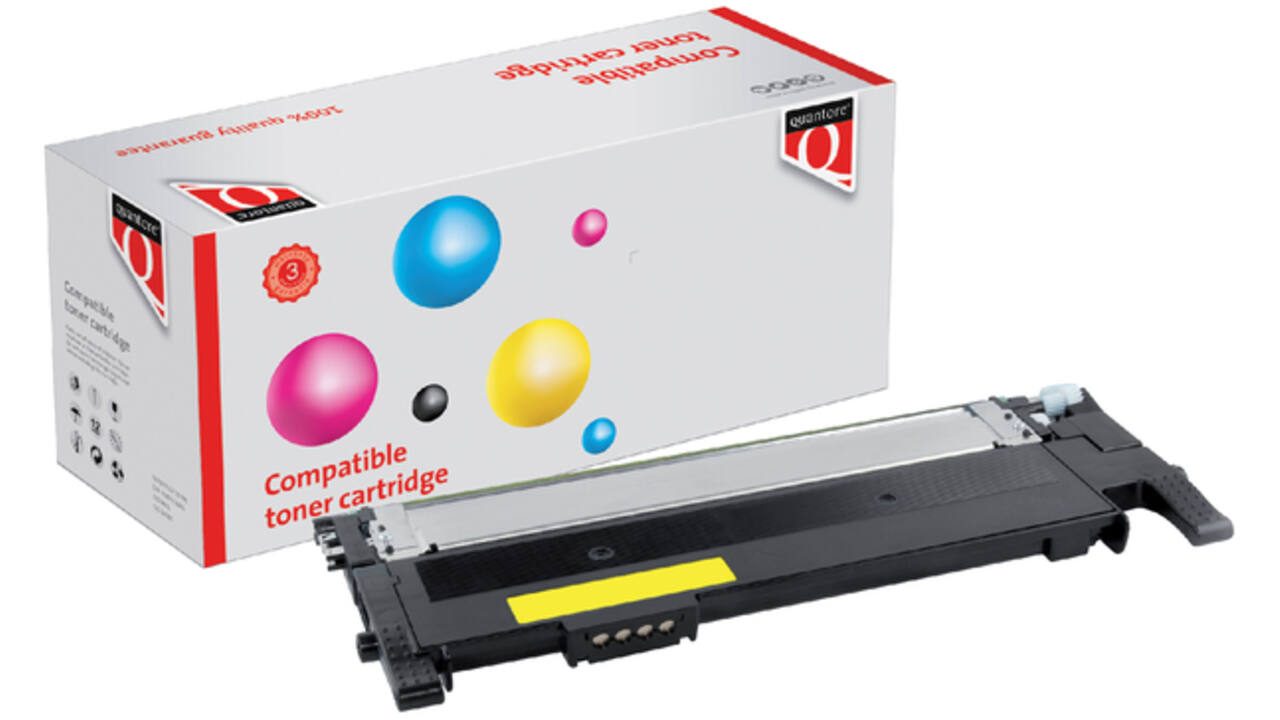 Tonercartridge Quantore alternatief tbv Samsung CLT-Y404S geel