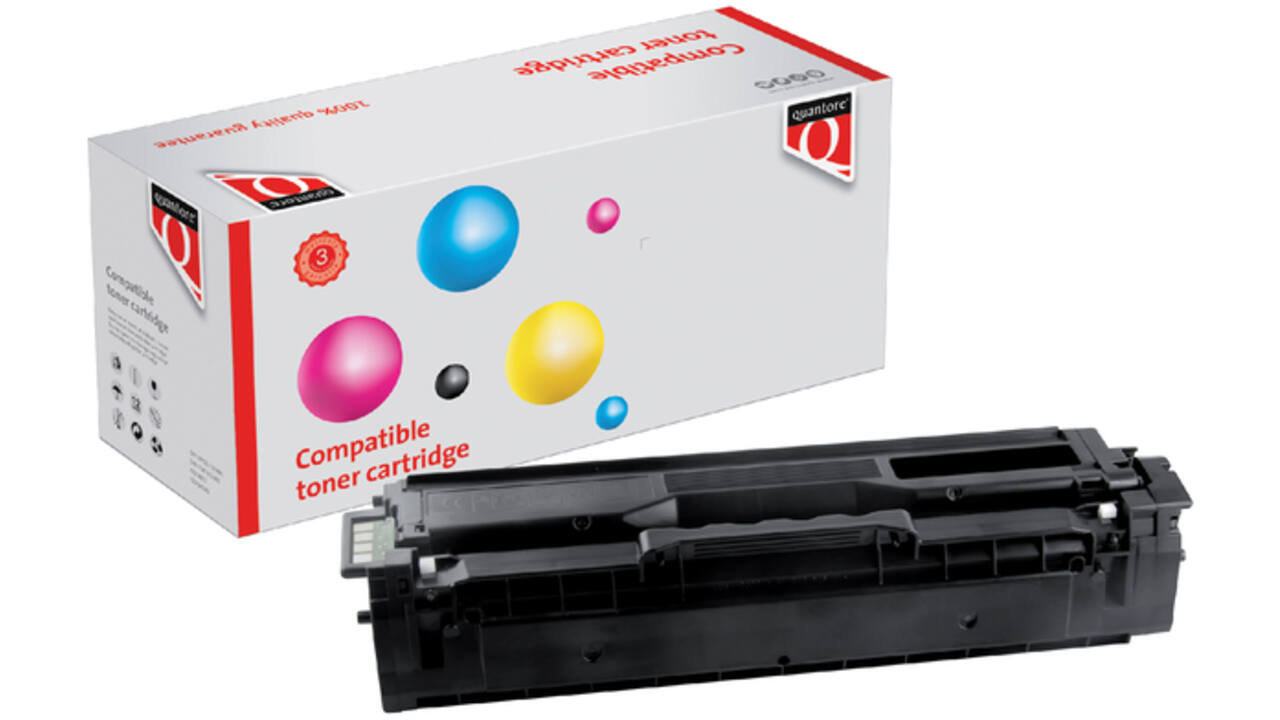 Tonercartridge Quantore alternatief tbv Samsung CLT-K504S zwart